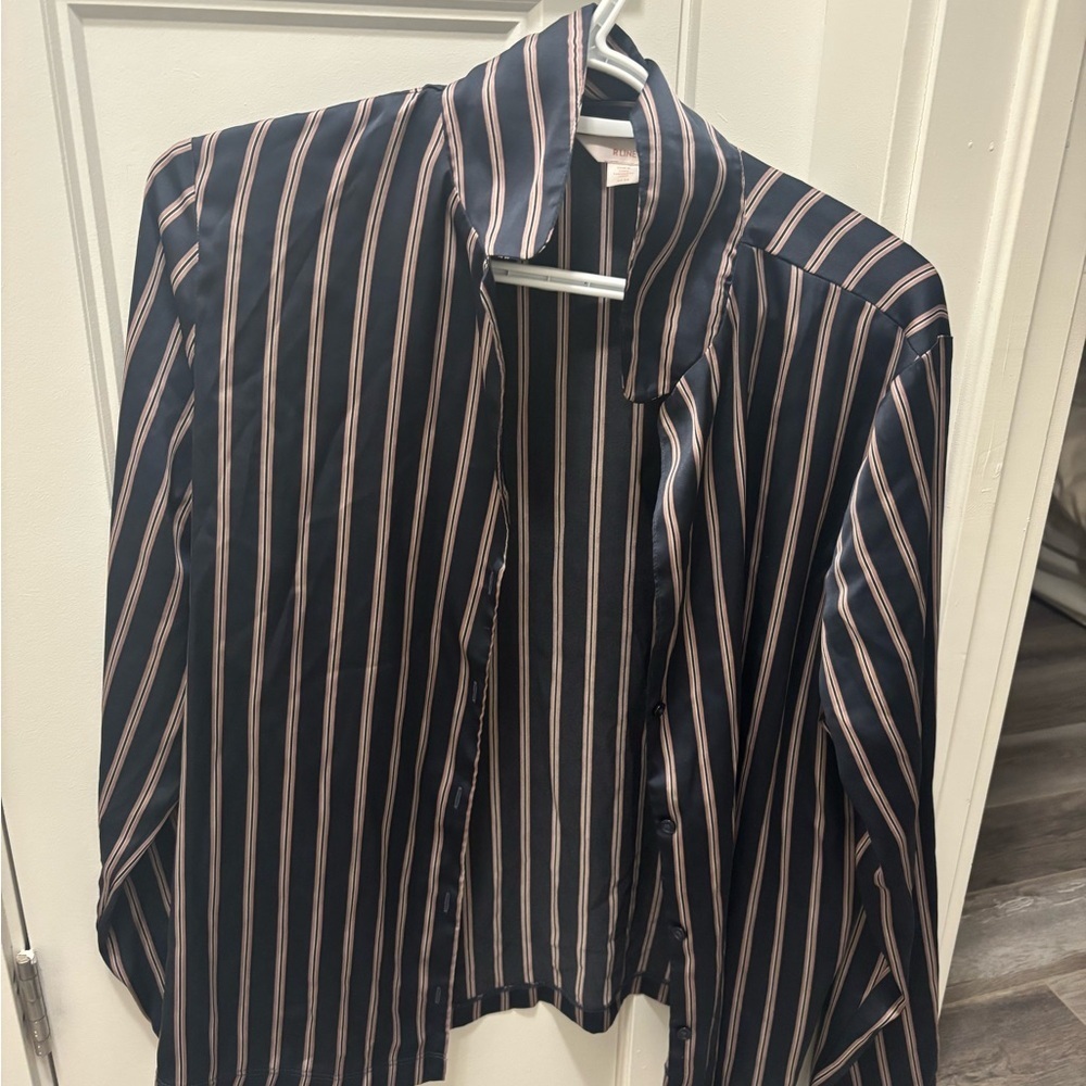 Reitmans Women’s Striped Pajama Set Size Medium - Picture 14 of 15